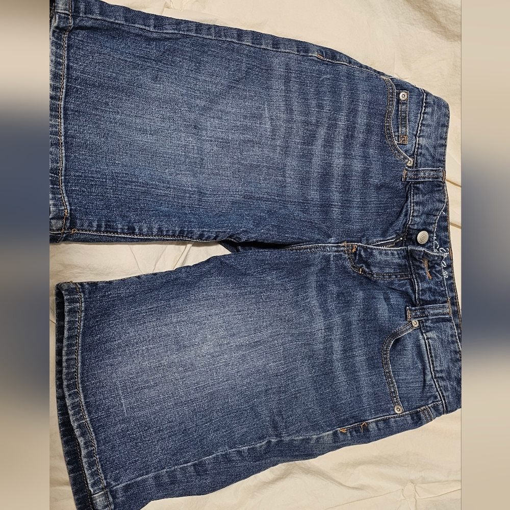 Women's Blue Denim Shorts